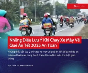 đi xe máy về quê ăn tết