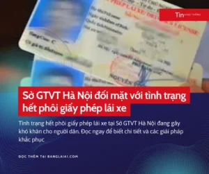 Hết phôi bằng lái xe máy